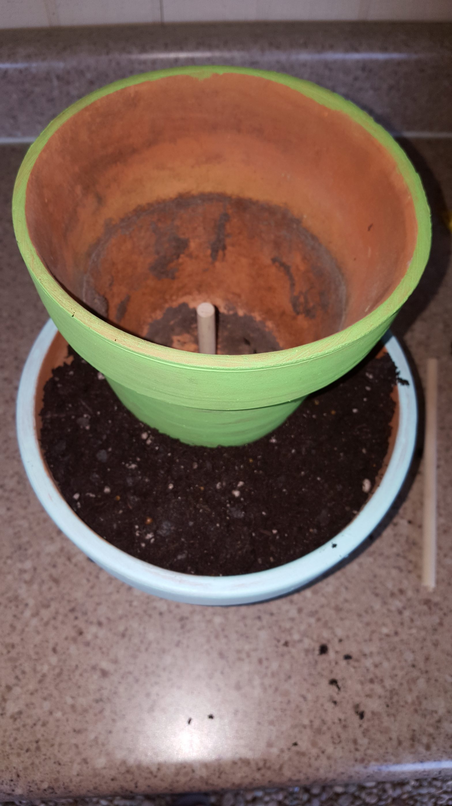 Terra Cotta Pot Makeover In 10 Fun, Crafty Steps diyhomegarden.blog