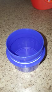 Laundry Detergent Bottle Cap Upcycled Into Measuring Cup