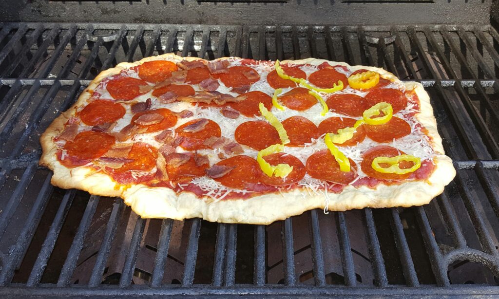 Quick Easy Homemade Grilled Pizza
