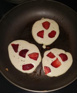 strawberry pancakes