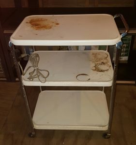 DIY upcycled cart