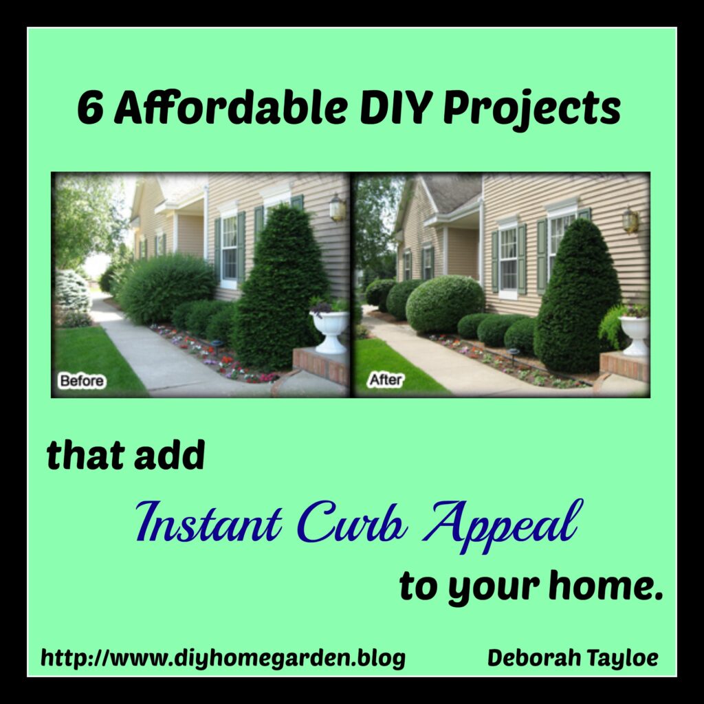 6 Affordable DIY Projects To Add Instant Curb Appeal To Your Home