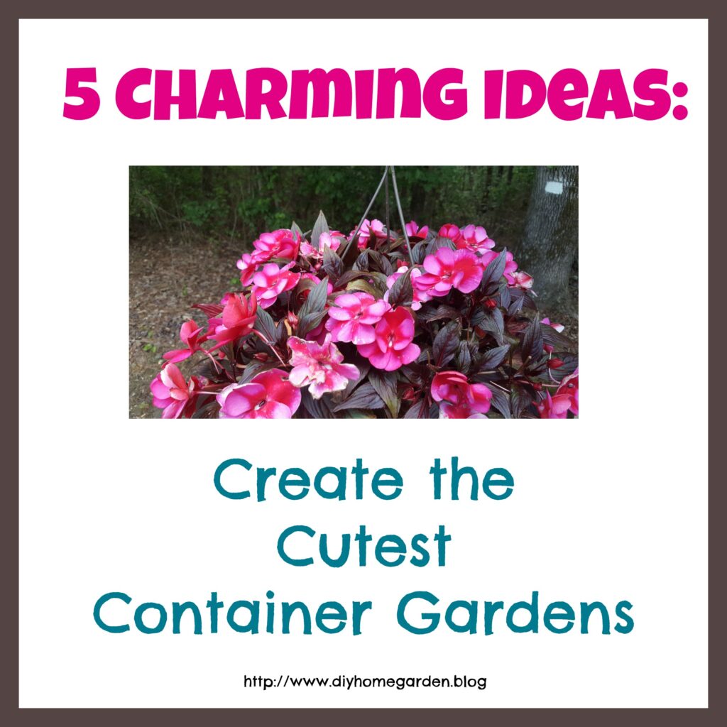 The Cutest Container Gardens Are Easy To Create!