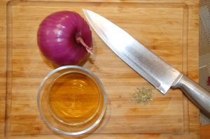 pickled red onion for carne asada