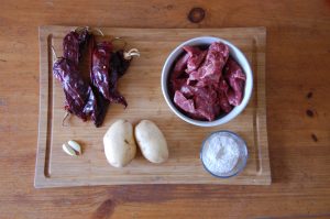carne con chile ingredients