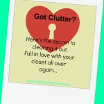 clearing clutter