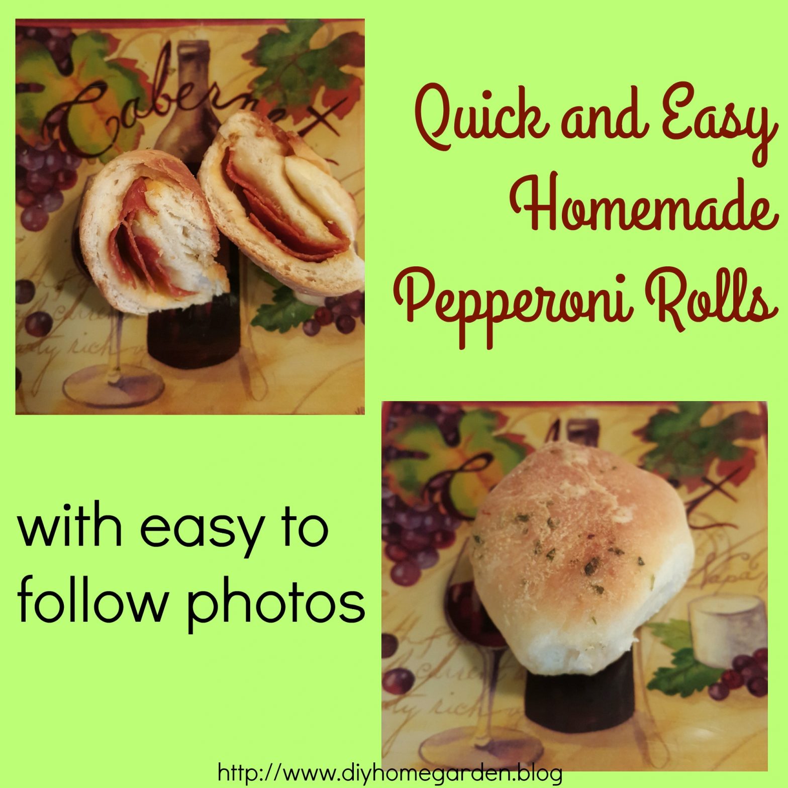 Pepperoni Rolls Quick & Easy, Made at Home diyhomegarden.blog
