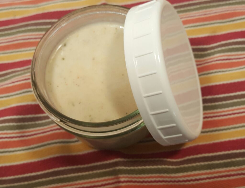 Low-Fat Creamy Cilantro Lime Salad Dressing