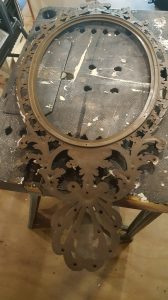  how to refinish old mirror