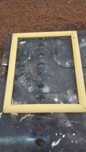 picture frame upcycled