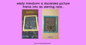 photo frame upcycle