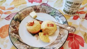 Maple Bacon Corn Muffins