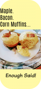 Maple Bacon Corn Muffins