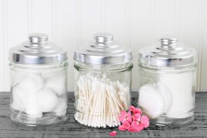 glass jar diy home decorating