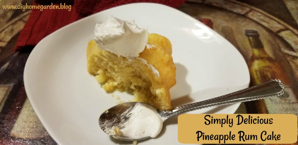 Simply Delicious Pineapple Rum Cake (WW friendly)