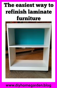 refinish laminate furniture