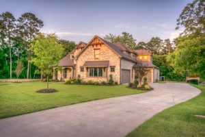 gorgeous exterior architecture clouds daylight driveway