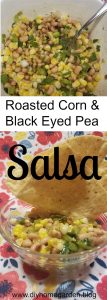 roasted corn black eyed pea salsa