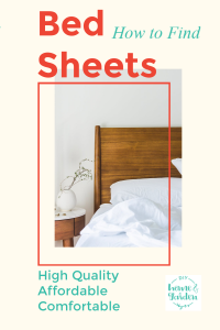 bed sheets