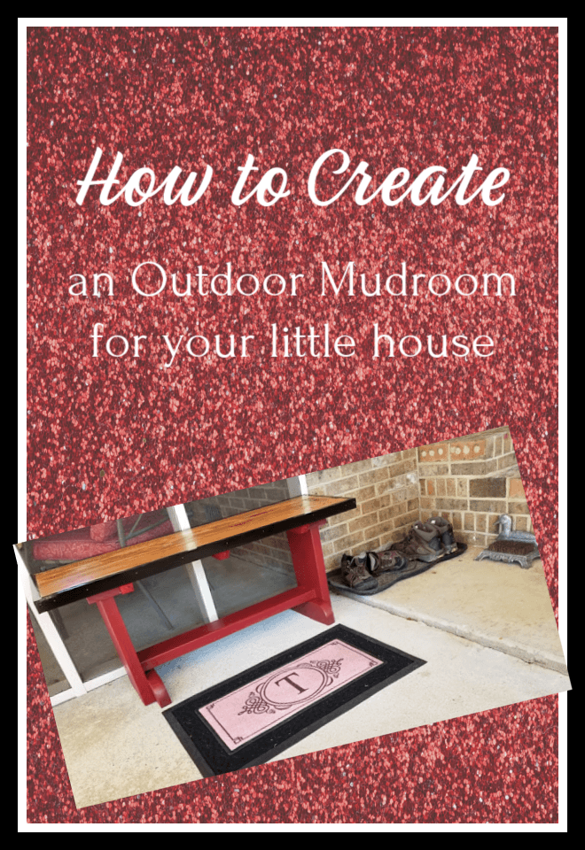 outdoor mudroom