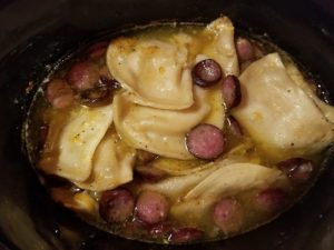 crock pot pierogies