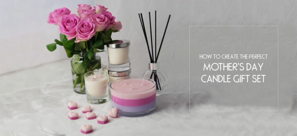 mothers day candle gift set