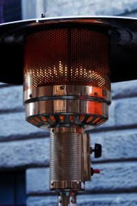 outdoor entertaining patio heater