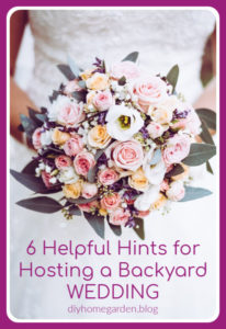 backyard wedding pin