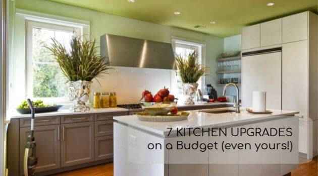 Kitchen Ideas: 7 Kitchen Upgrades on A Budget (even yours!)