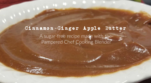 Cinnamon-Ginger Apple Butter (no sugar recipe)