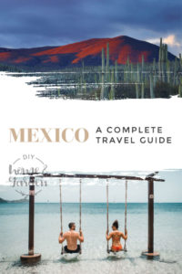 Mexico travel pin