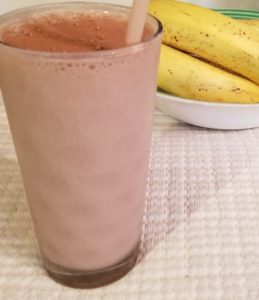 ww chocolate banana smoothie