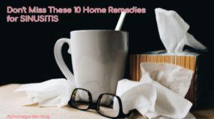 sinusitis aka sinus infection remedies