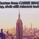 love quotes from carrie bradshaw