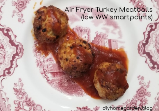 air fryer turkey meatball