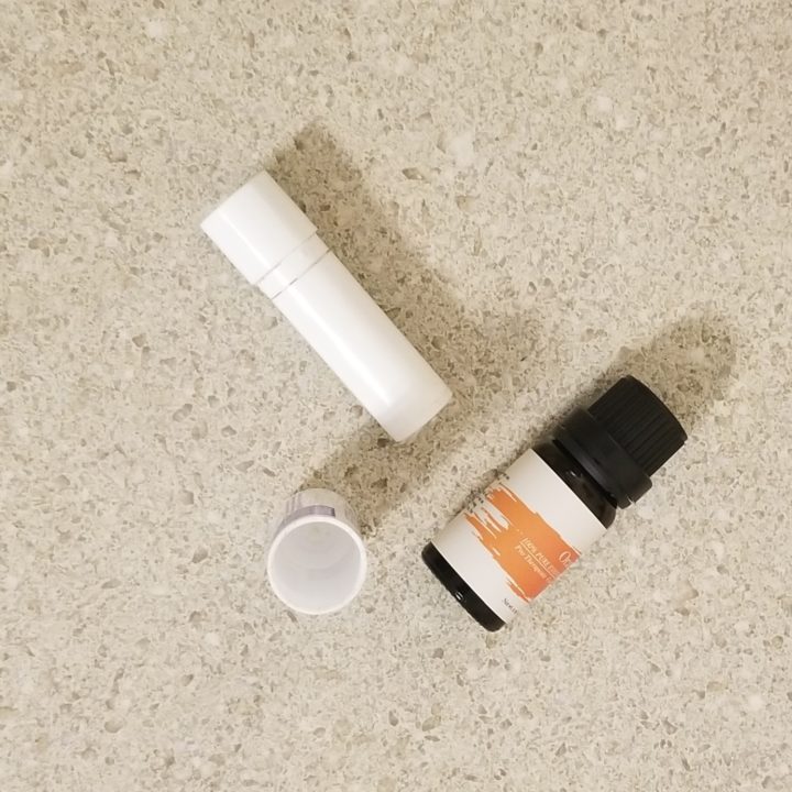 essential oil inhaler sinus relief