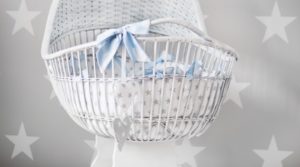 white bassinet for 