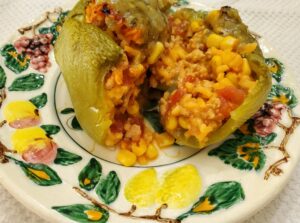 turkey taco stuffed pepper