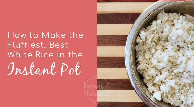 You Can Make the Fluffiest, Best White Rice in the Instant Pot