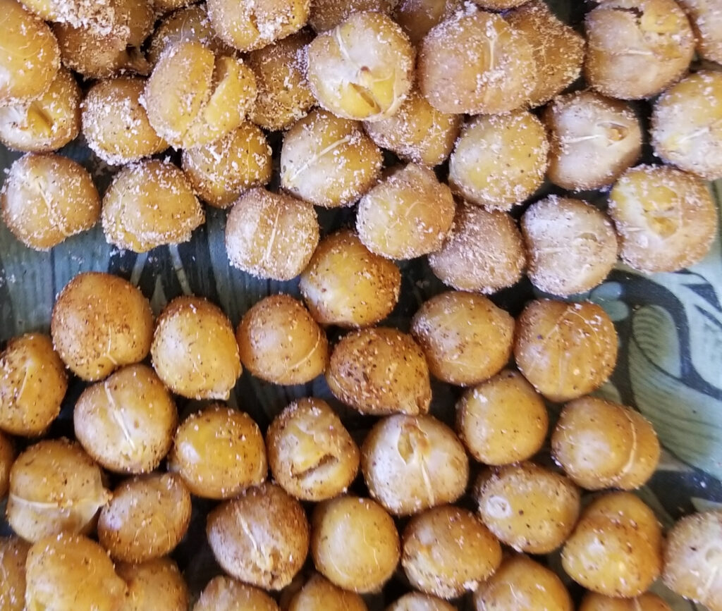 chickpeas snack create card