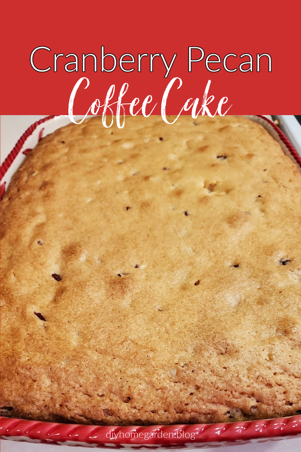 cranberry pecan coffee cake