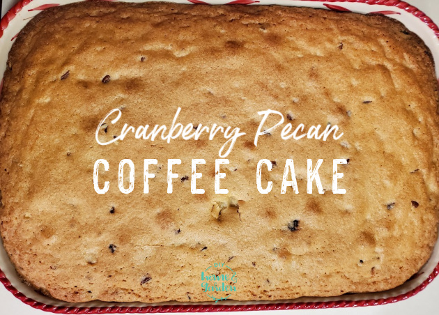 Cranberry Pecan Coffee Cake Recipe