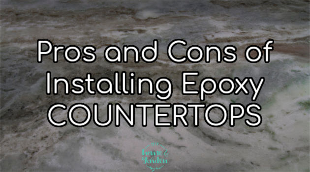 Pros and Cons of Installing Epoxy Countertops