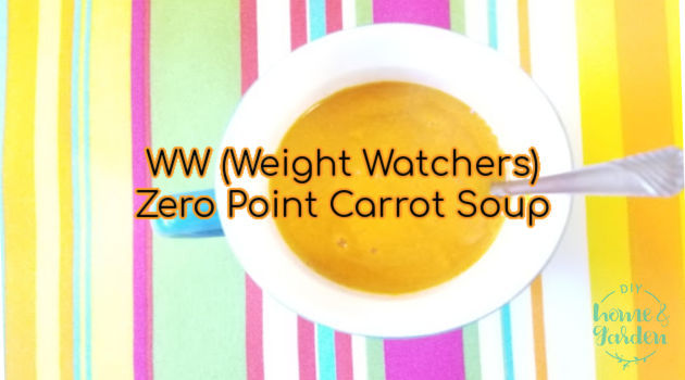 Soul-Satisfying Ginger Carrot Soup, Healthy and Weight Watchers Friendly