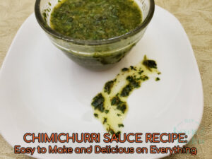 chimichurri sauce