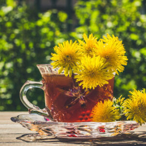 dandelion tea