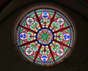 stained glass window