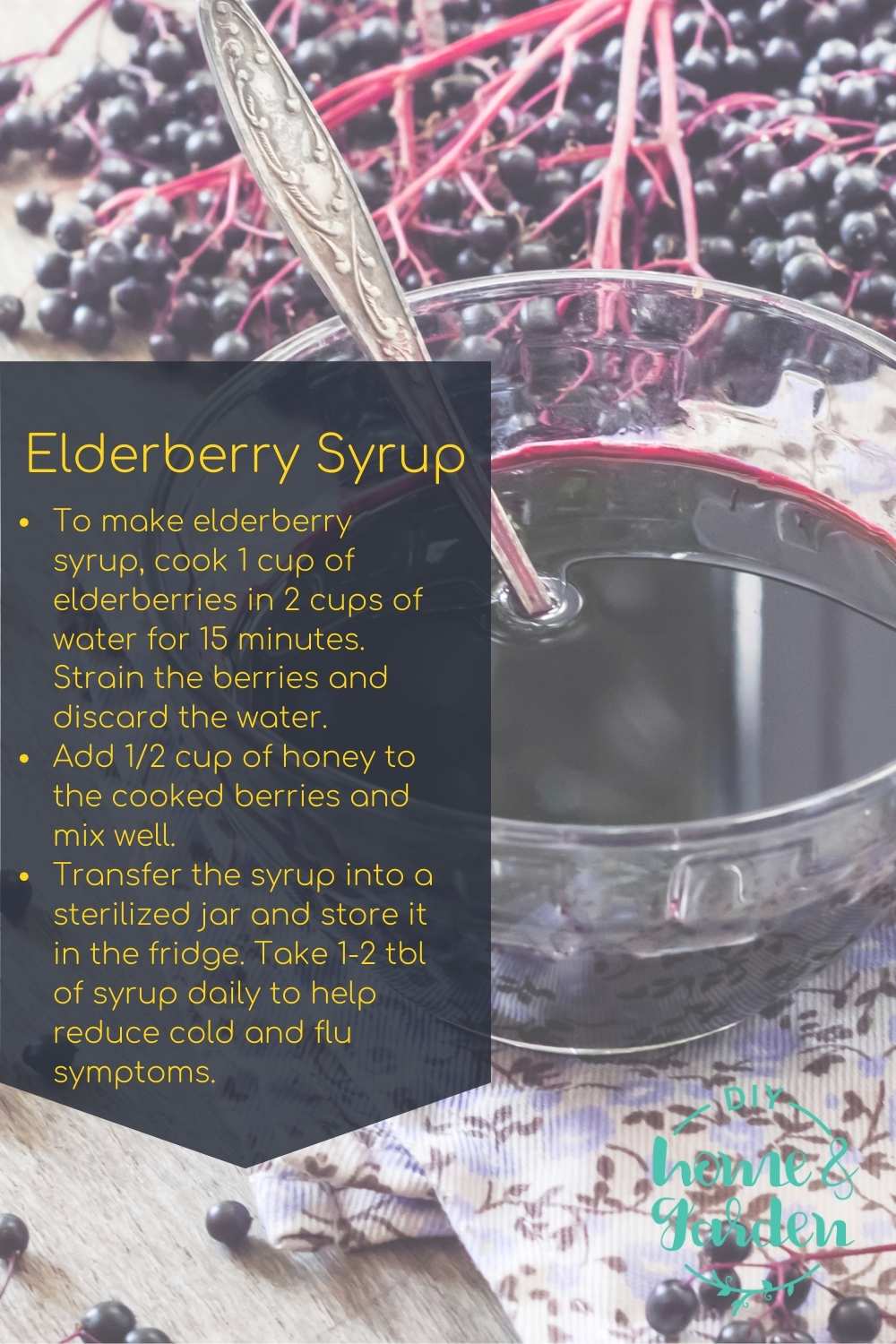 elderberry syrup recipe