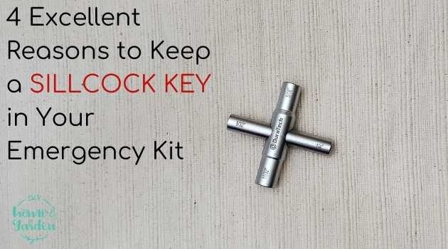 sillcock key